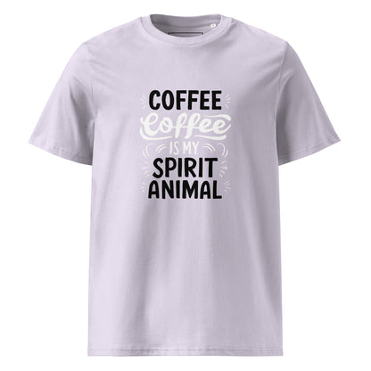 Unisex | Coffee Is My Spirit Animal Organic Cotton T-Shirt