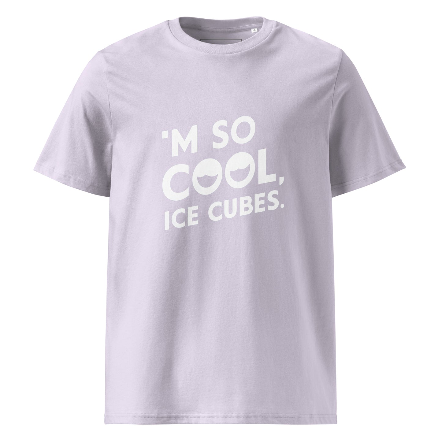 Unisex | 'M SO COOL ICE CUBES - Organic Cotton T-Shirt