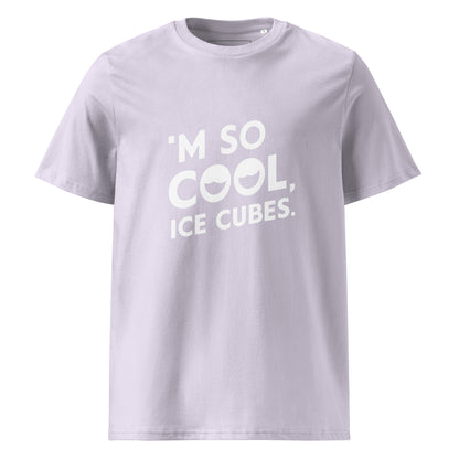 Unisex | 'M SO COOL ICE CUBES - Organic Cotton T-Shirt