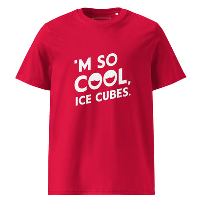 Unisex | 'M SO COOL ICE CUBES - Organic Cotton T-Shirt