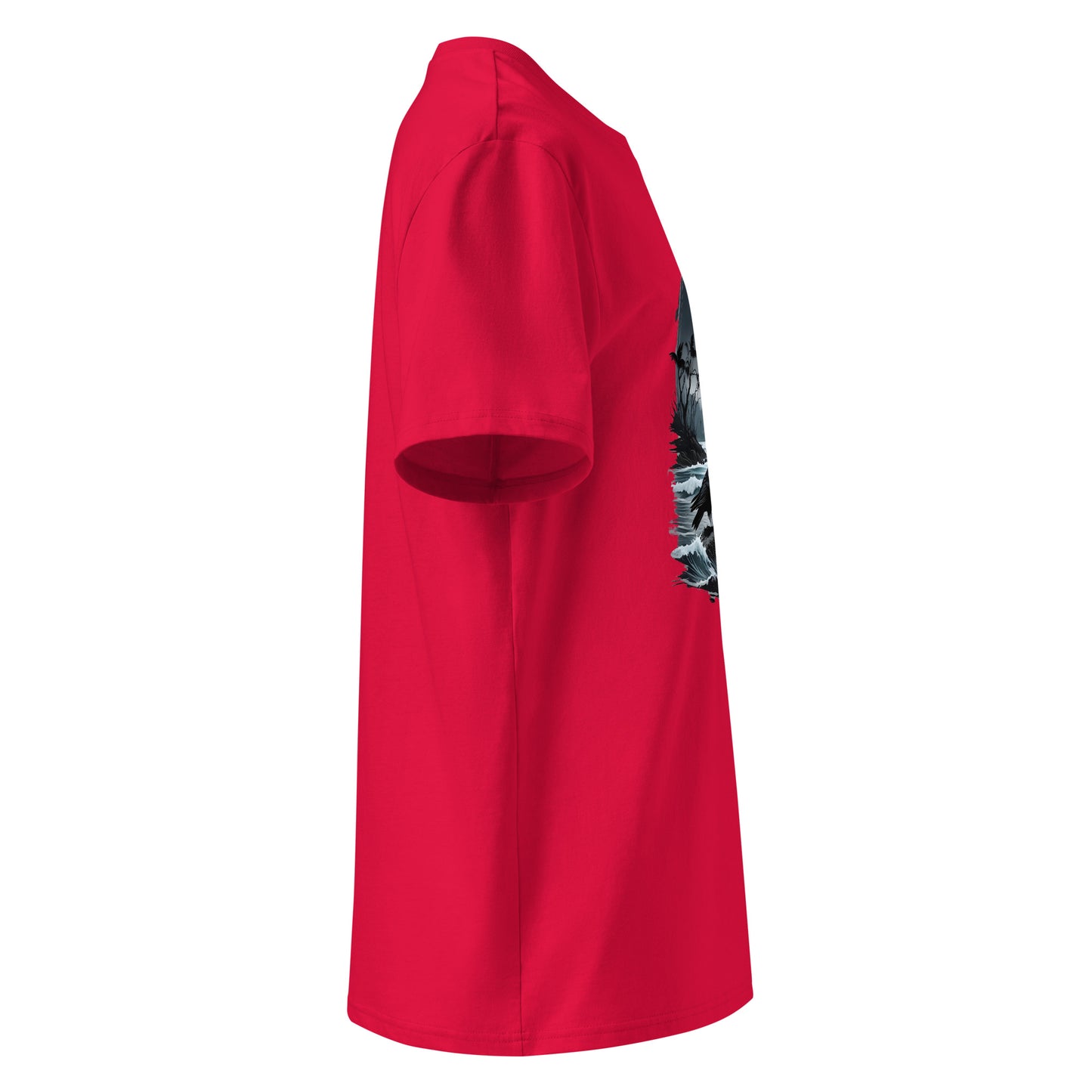 Unisex | Moon, Crow, Beach - Soft Organic Cotton T-Shirt