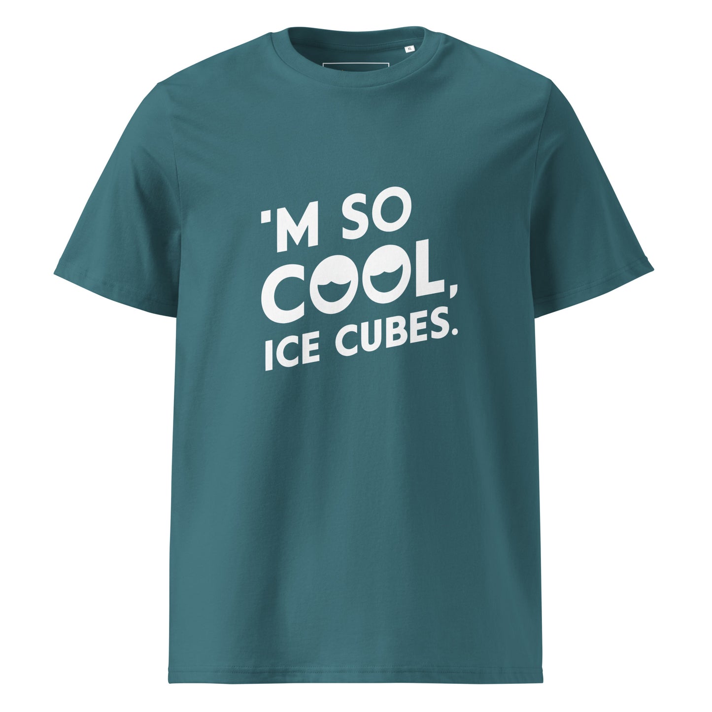 Unisex | 'M SO COOL ICE CUBES - Organic Cotton T-Shirt