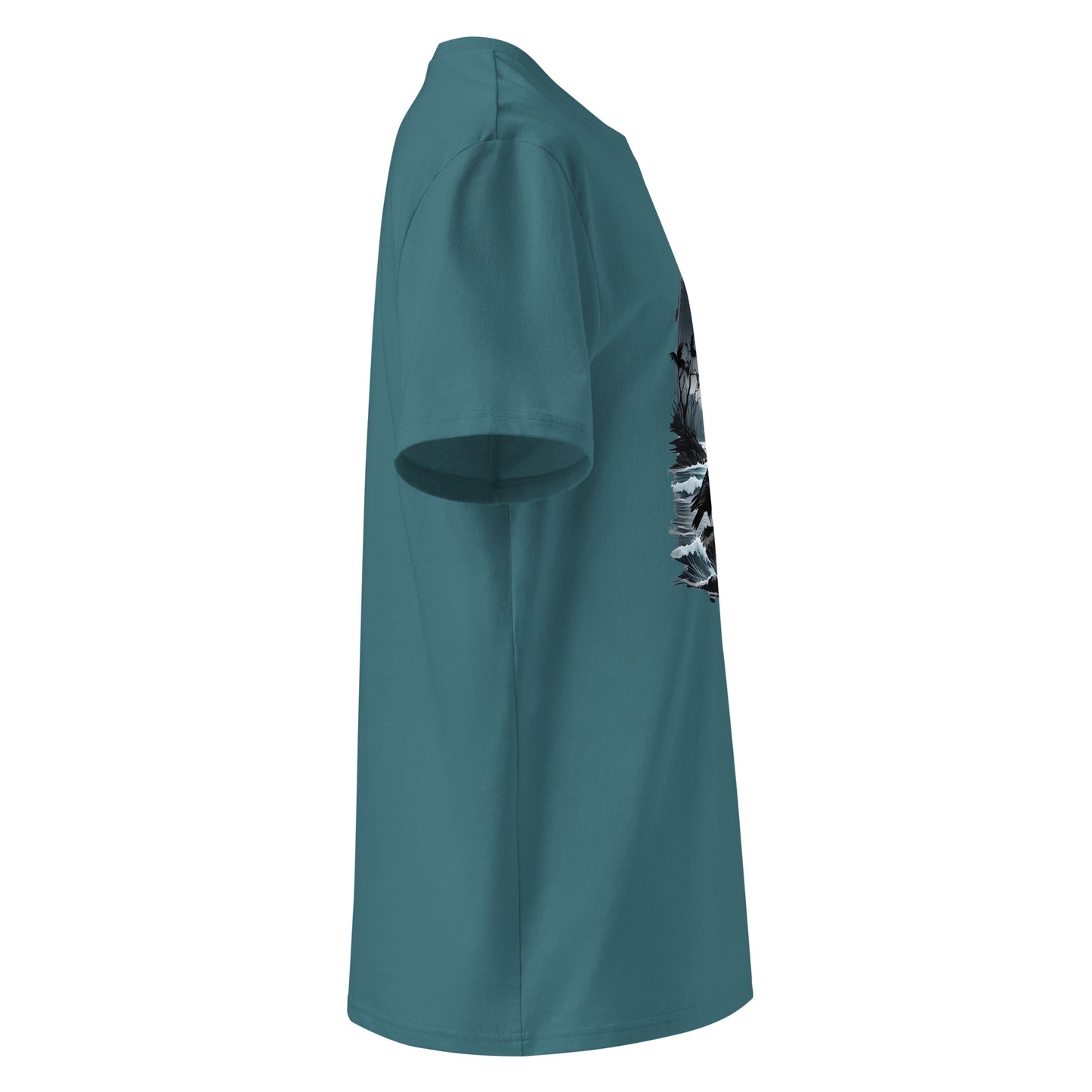 Unisex | Moon, Crow, Beach - Soft Organic Cotton T-Shirt