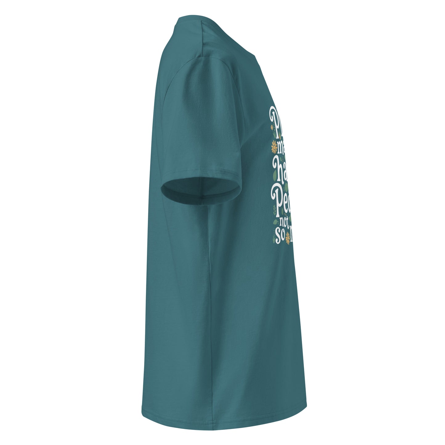 Unisex | Plants Make Me Happy, People Not So Much - Organic Cotton T-Shirt