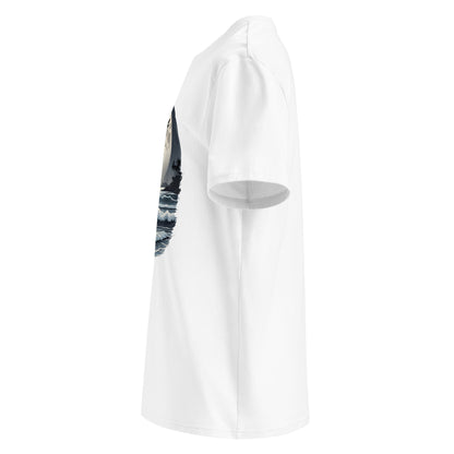 Unisex | Moonlight, Crow, Beach - Organic Cotton T-Shirt