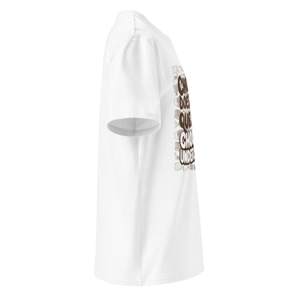 Unisex | Chocolate Doesn't Ask Questions Chocolate Understands Organic Cotton T-Shirt