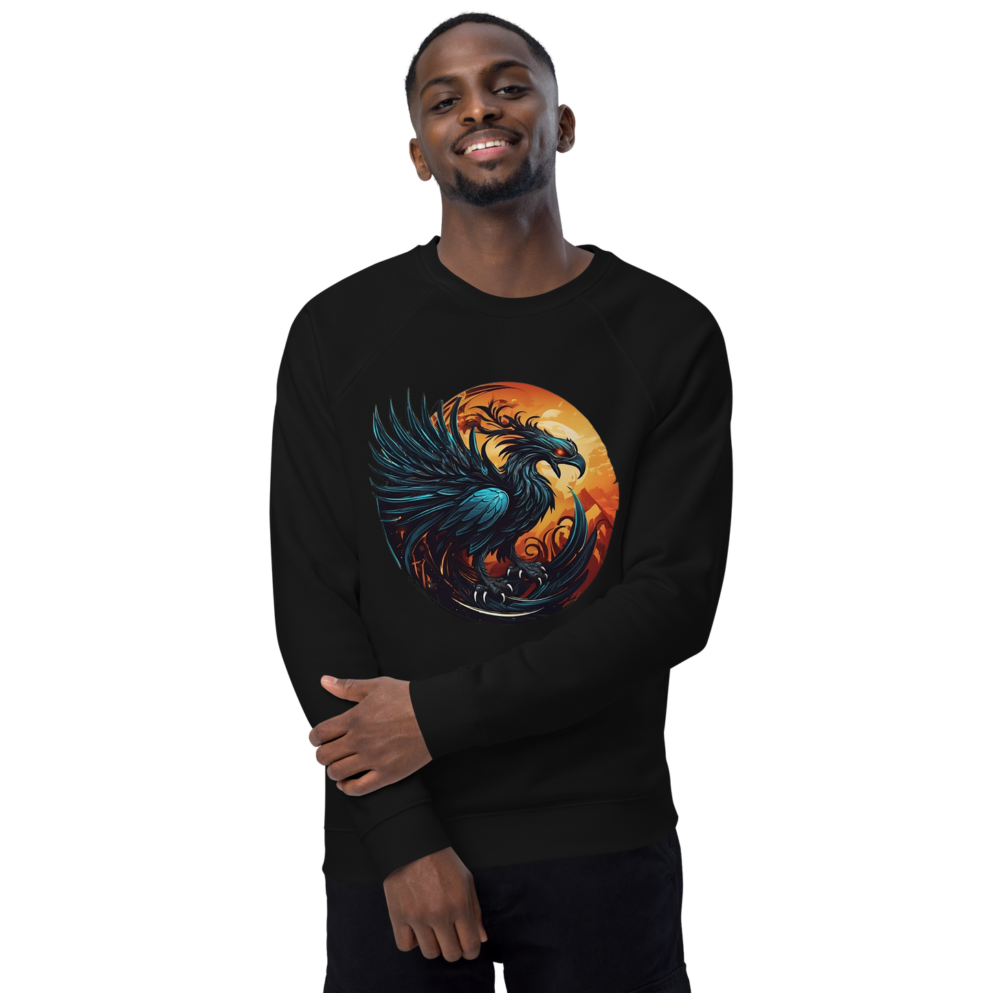 Unisex | Phoenix Organic Raglan Sweatshirt