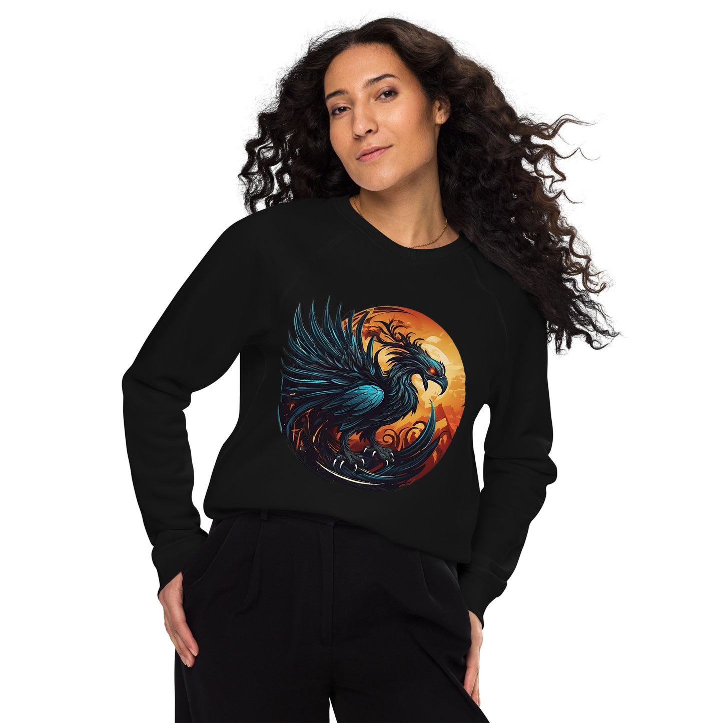 Unisex | Phoenix Organic Raglan Sweatshirt
