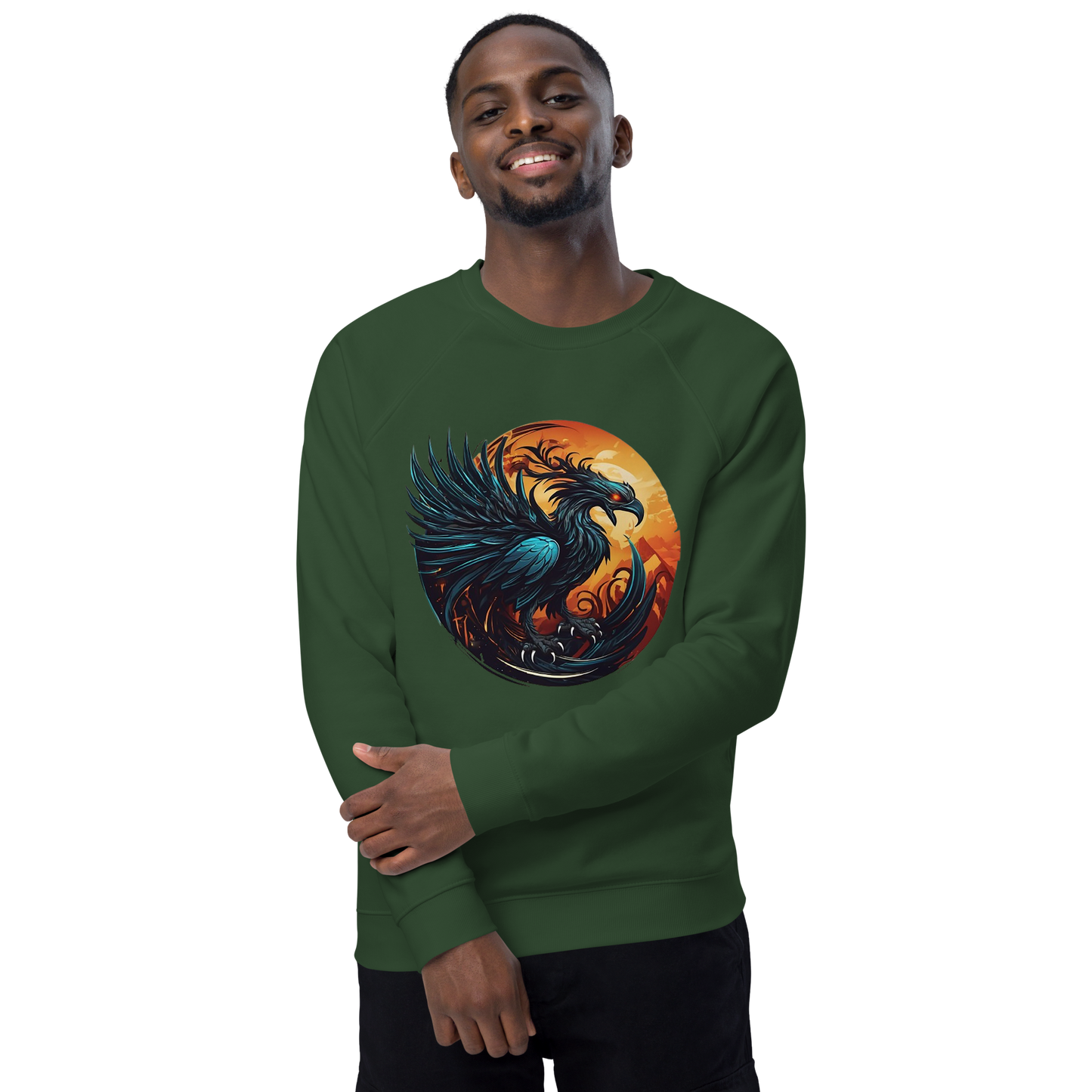 Unisex | Phoenix Organic Raglan Sweatshirt