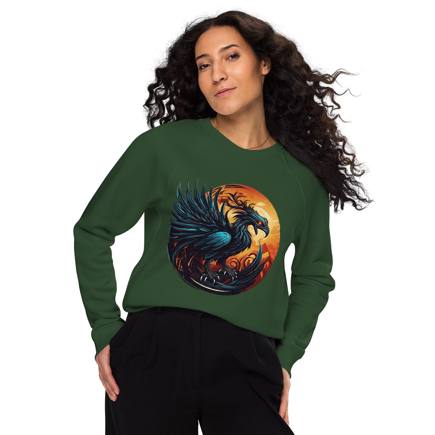 Unisex | Phoenix Organic Raglan Sweatshirt