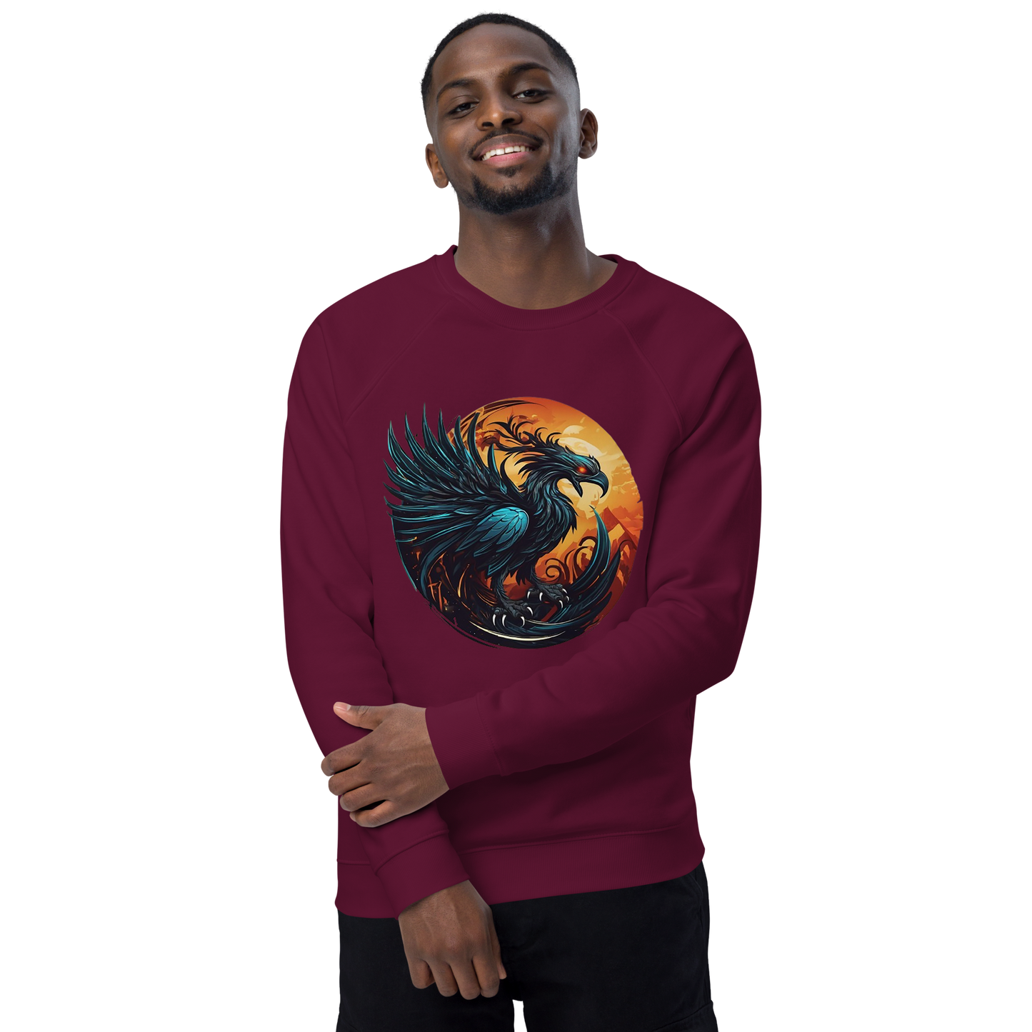 Unisex | Phoenix Organic Raglan Sweatshirt