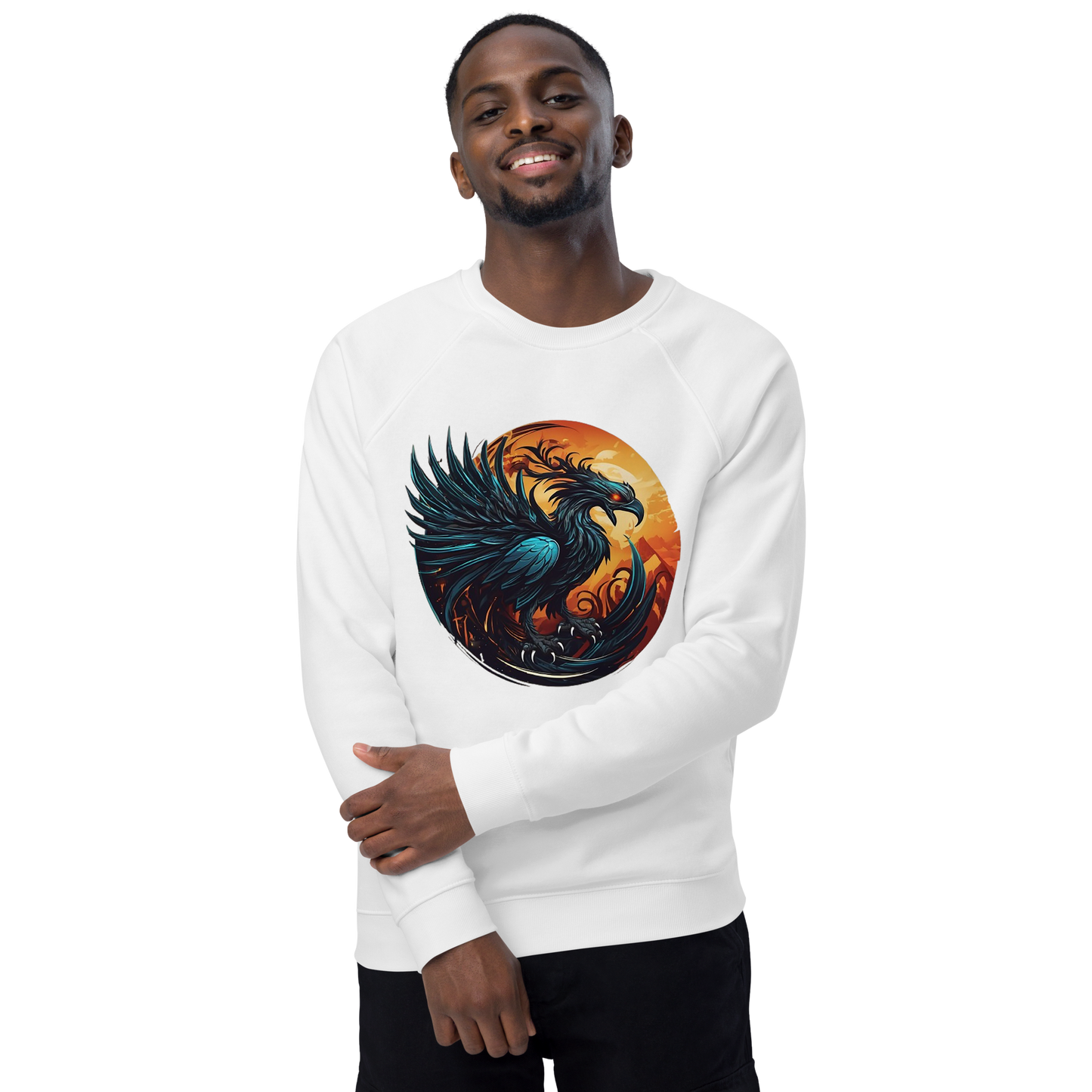 Unisex | Phoenix Organic Raglan Sweatshirt