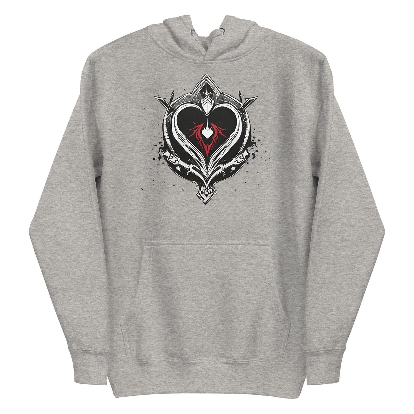 Unisex | Black Heart Candle Hoodie