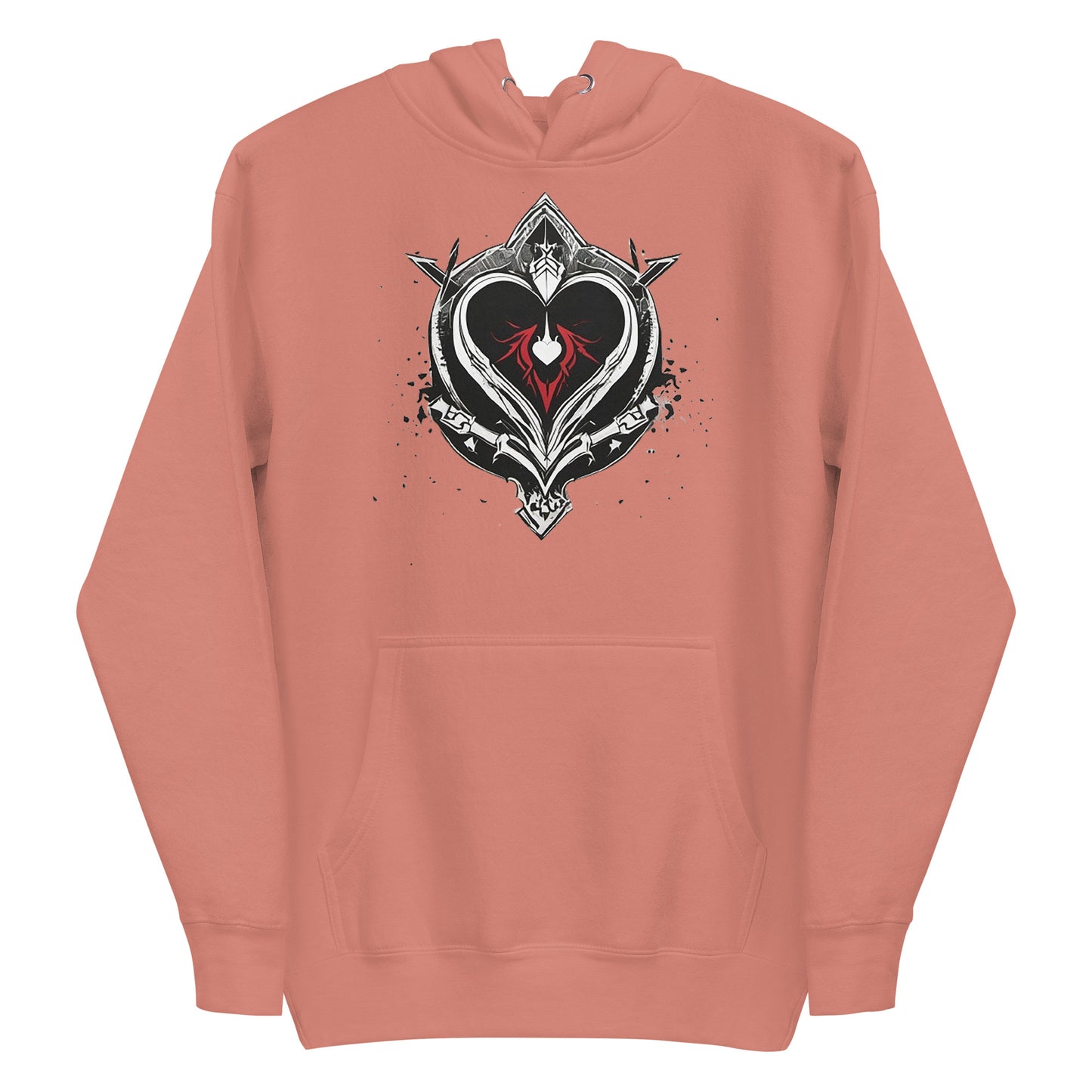 Unisex | Black Heart Candle Hoodie