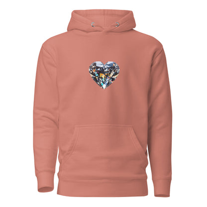 Unisex | Diamond Heart Hoodie