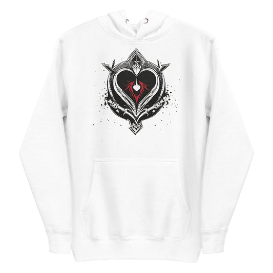 Unisex | Black Heart Candle Hoodie