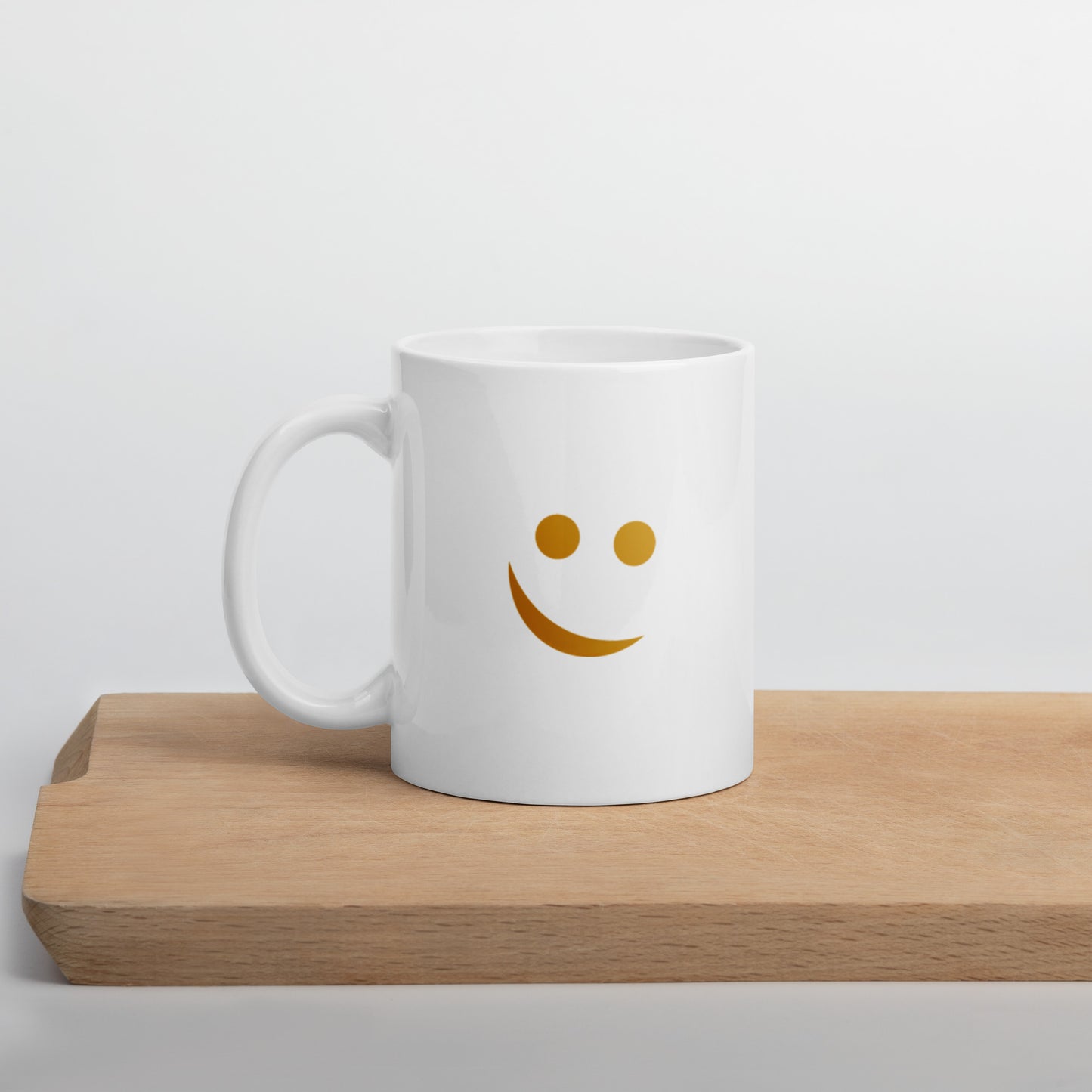 RS | White Glossy Mug