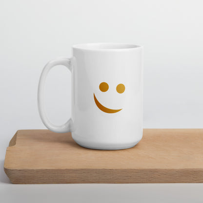 RS | White Glossy Mug