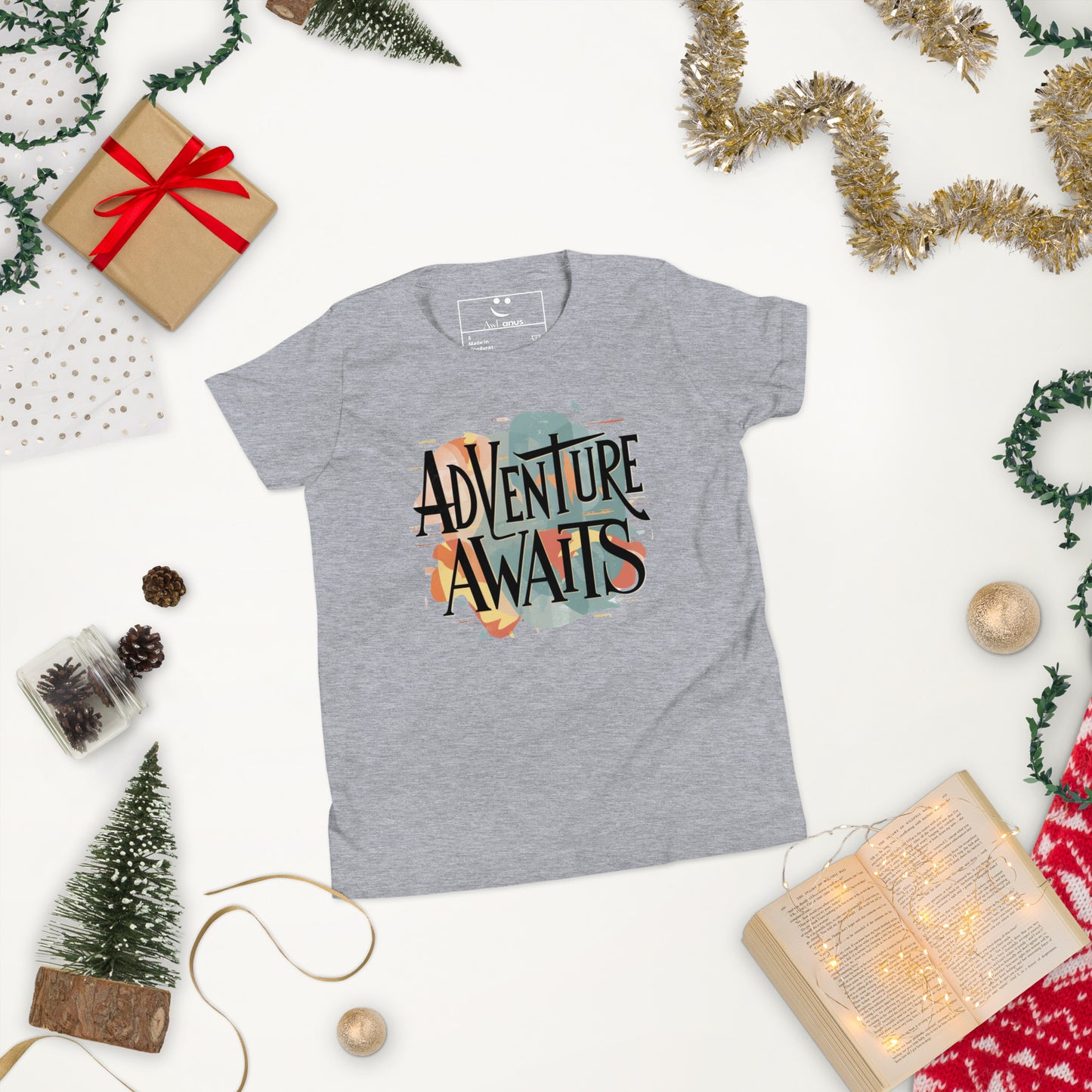 Youth Short Sleeve | Adventure Awaits - T-Shirt