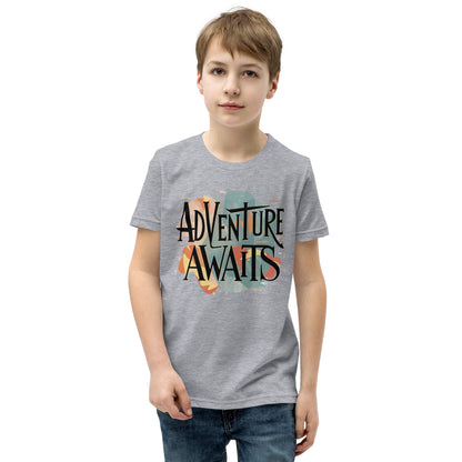 Youth Short Sleeve | Adventure Awaits - T-Shirt
