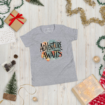 Youth Short Sleeve | Adventure Awaits - T-Shirt