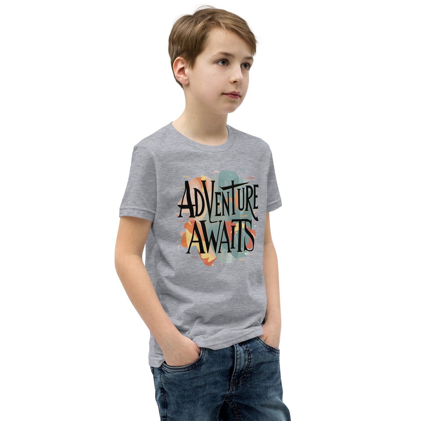 Youth Short Sleeve | Adventure Awaits - T-Shirt