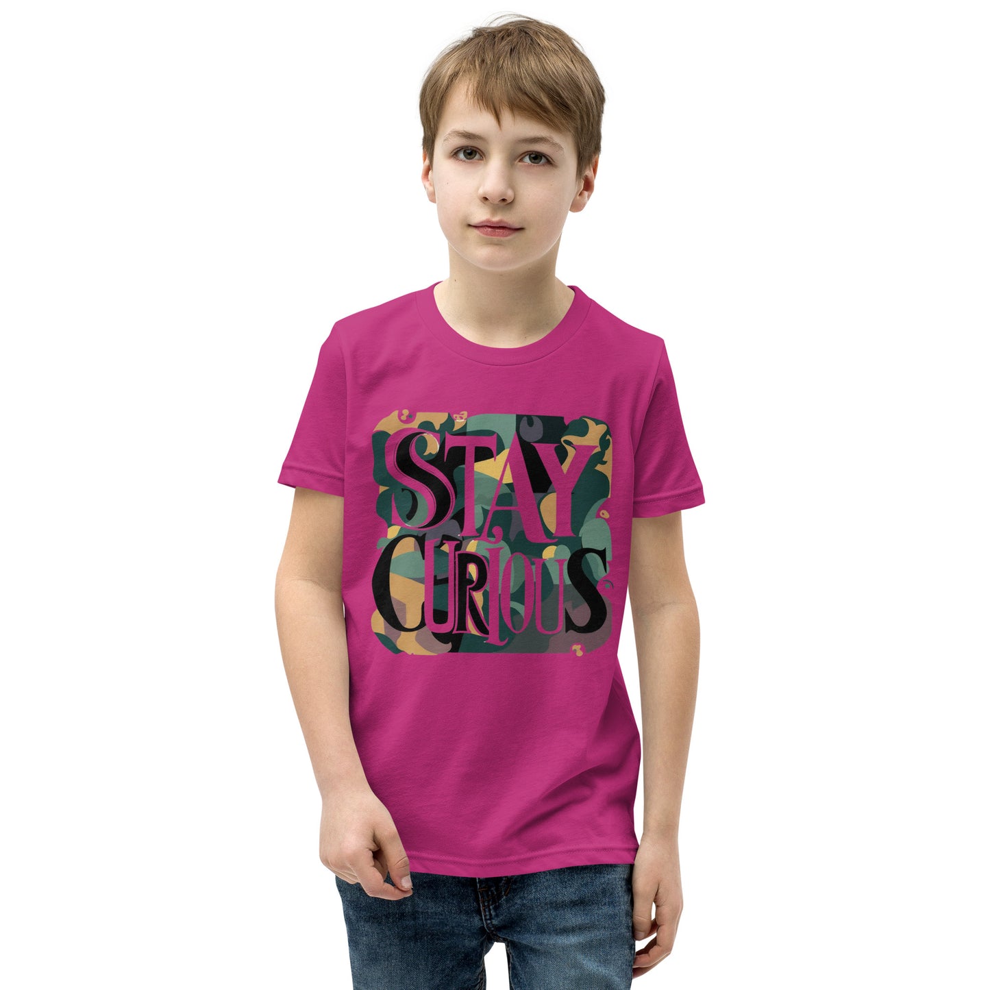 Youth Short Sleeve | Stay Curious - T-Shirt
