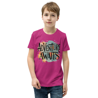 Youth Short Sleeve | Adventure Awaits - T-Shirt