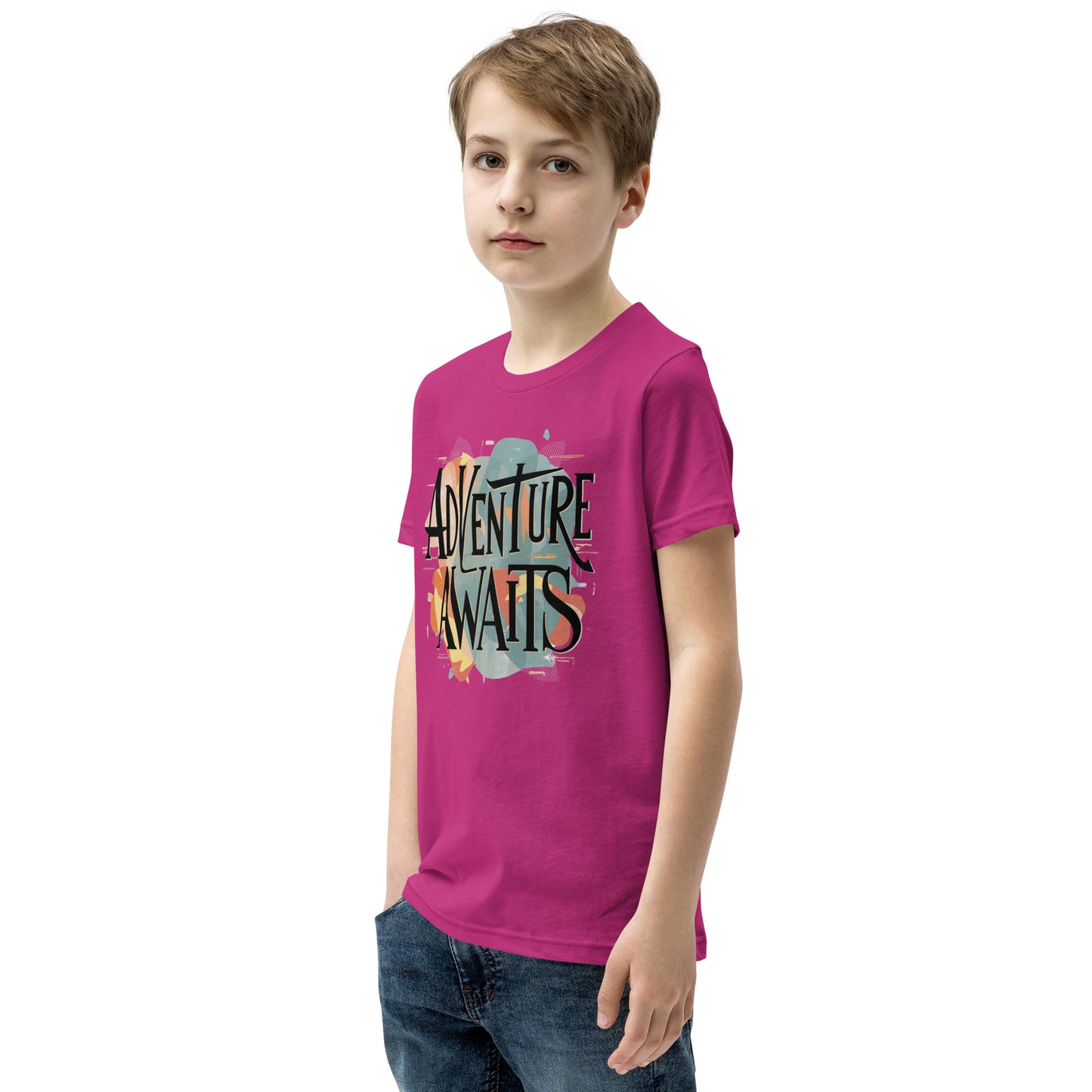 Youth Short Sleeve | Adventure Awaits - T-Shirt