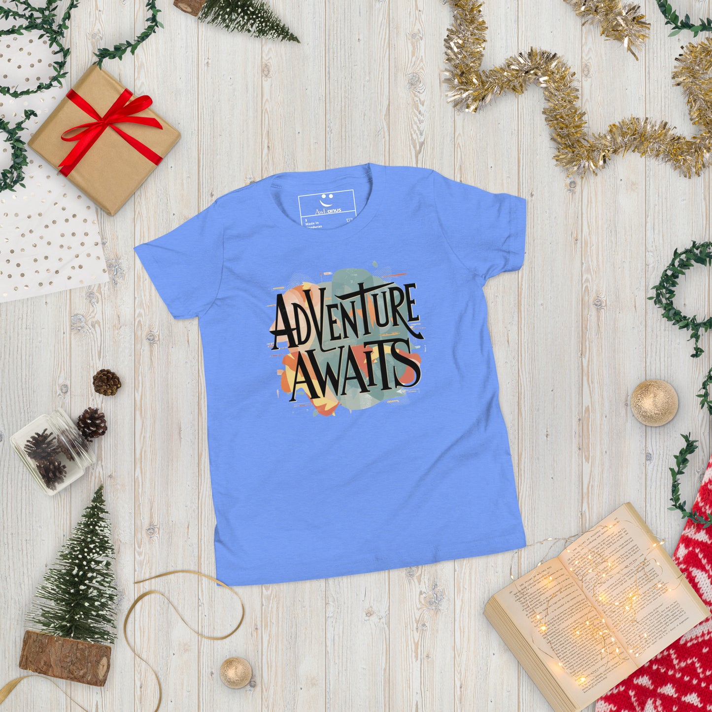 Youth Short Sleeve | Adventure Awaits - T-Shirt