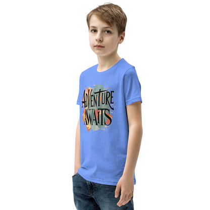 Youth Short Sleeve | Adventure Awaits - T-Shirt
