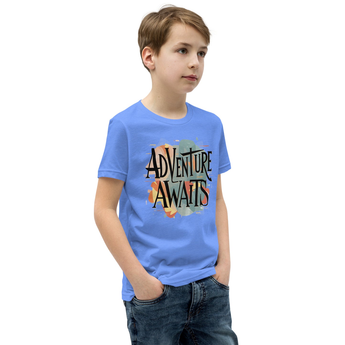 Youth Short Sleeve | Adventure Awaits - T-Shirt