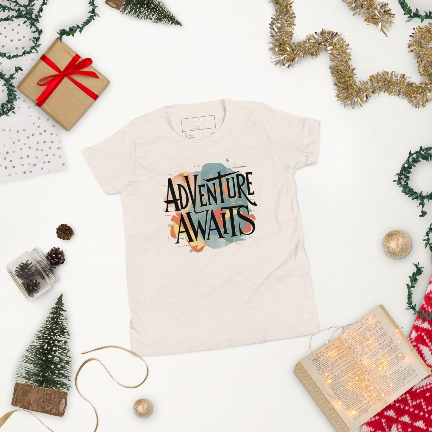 Youth Short Sleeve | Adventure Awaits - T-Shirt
