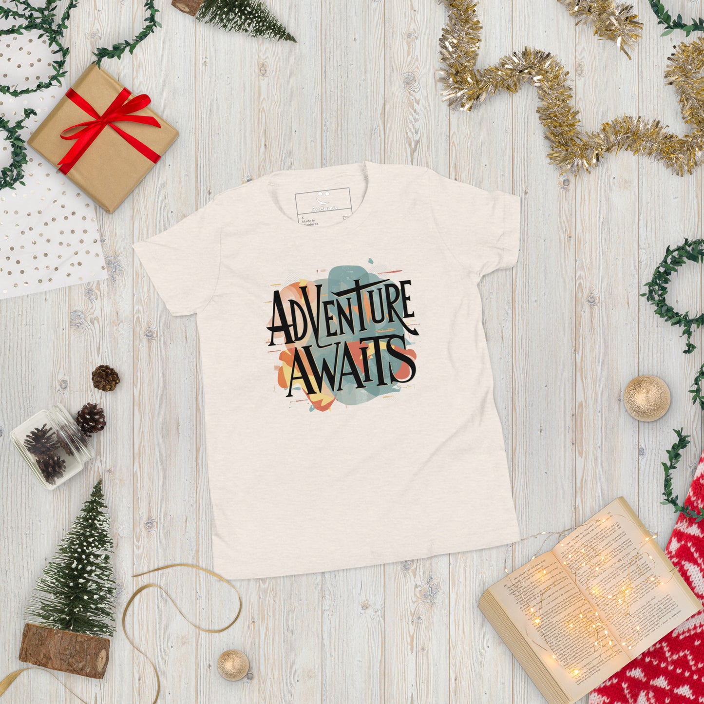 Youth Short Sleeve | Adventure Awaits - T-Shirt