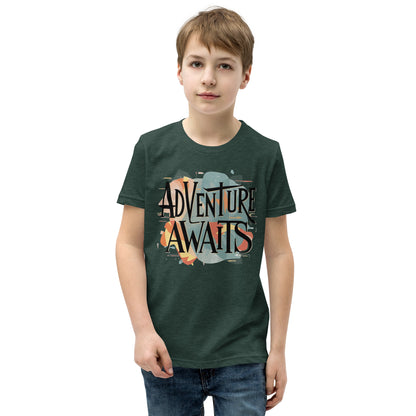 Youth Short Sleeve | Adventure Awaits - T-Shirt