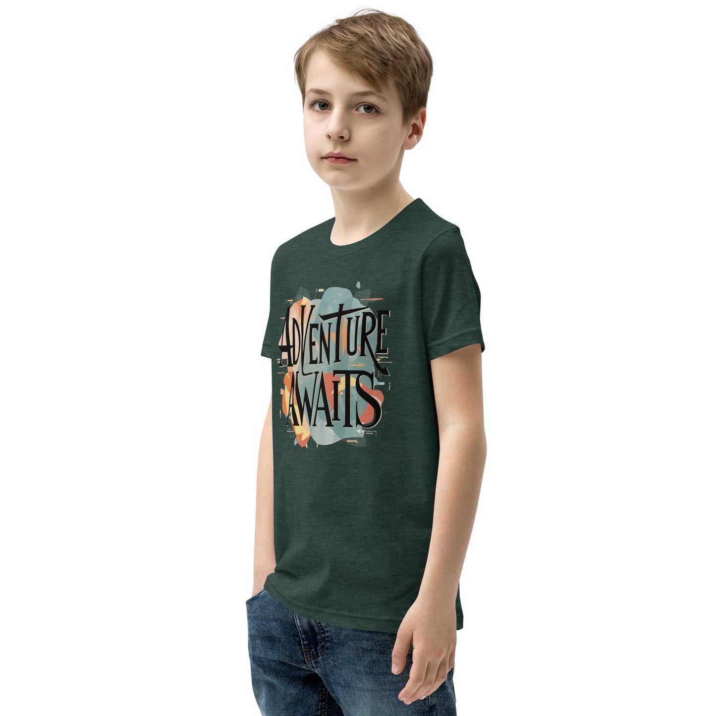 Youth Short Sleeve | Adventure Awaits - T-Shirt