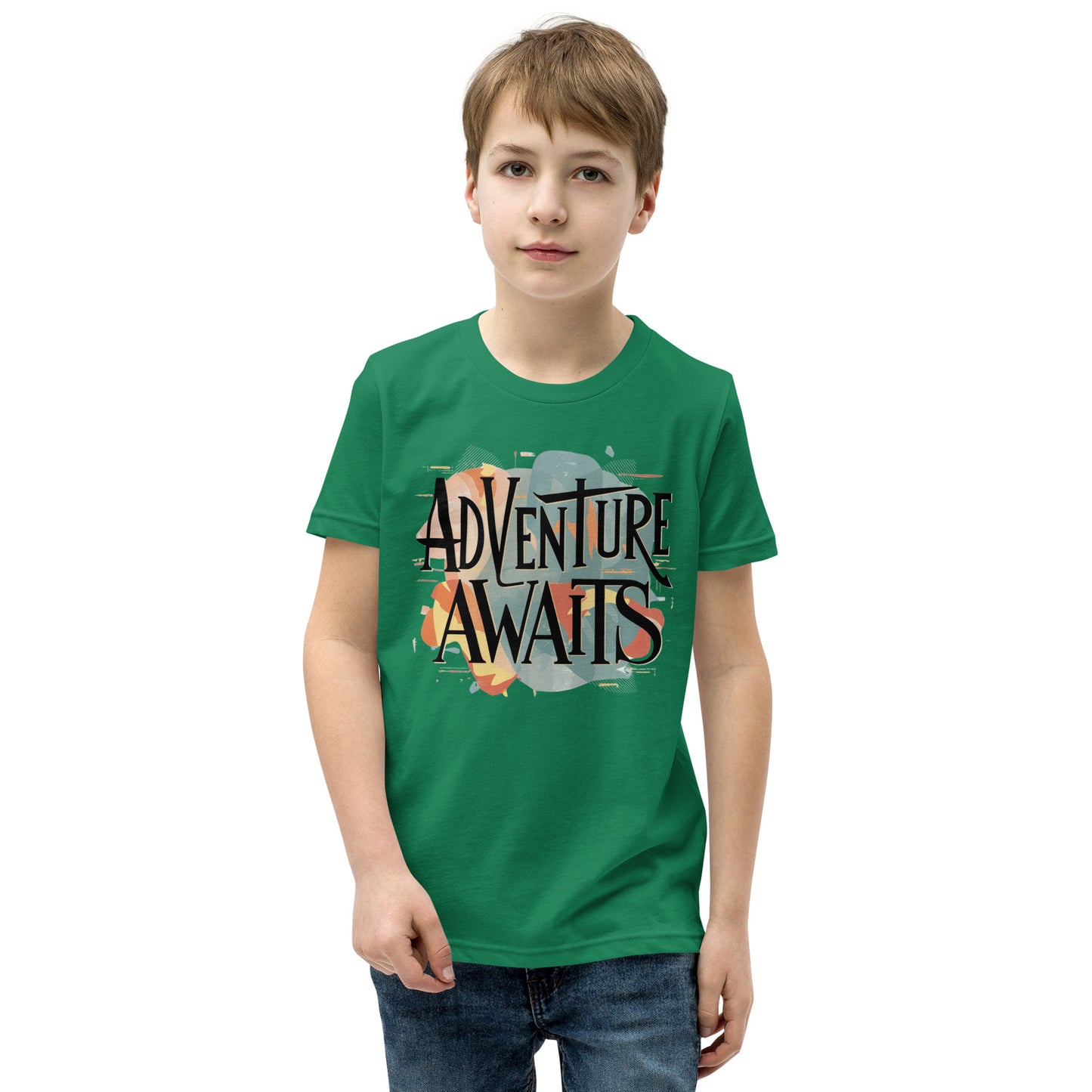 Youth Short Sleeve | Adventure Awaits - T-Shirt