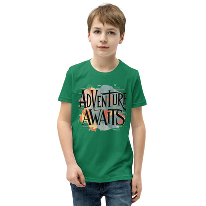 Youth Short Sleeve | Adventure Awaits - T-Shirt