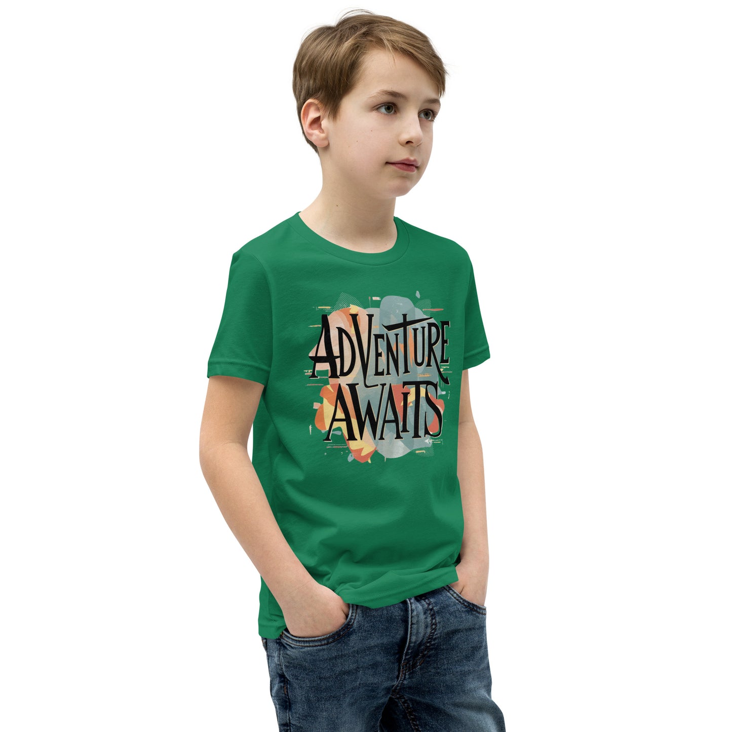 Youth Short Sleeve | Adventure Awaits - T-Shirt