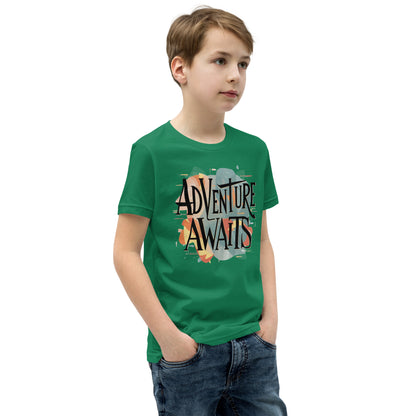 Youth Short Sleeve | Adventure Awaits - T-Shirt