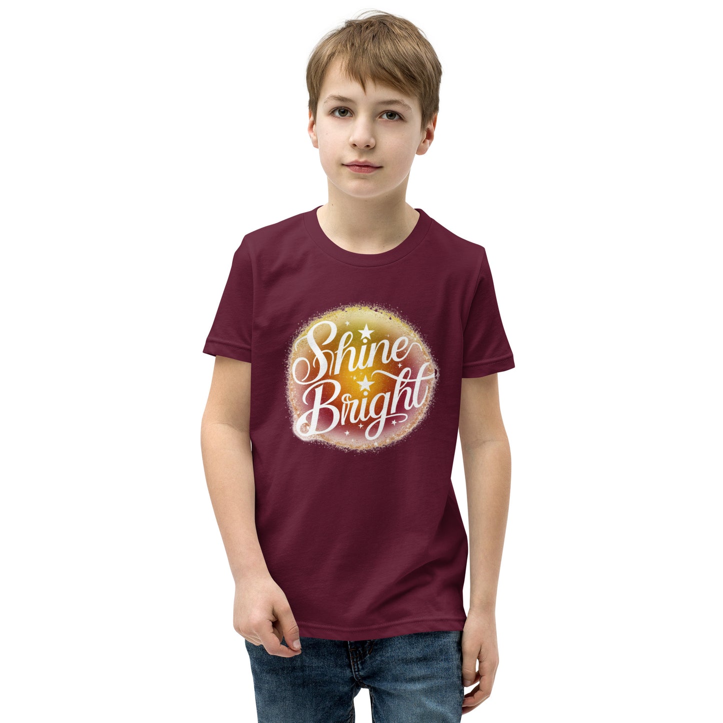 Youth Short Sleeve | Shine And Bright - T-Shirt