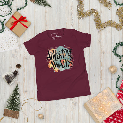 Youth Short Sleeve | Adventure Awaits - T-Shirt