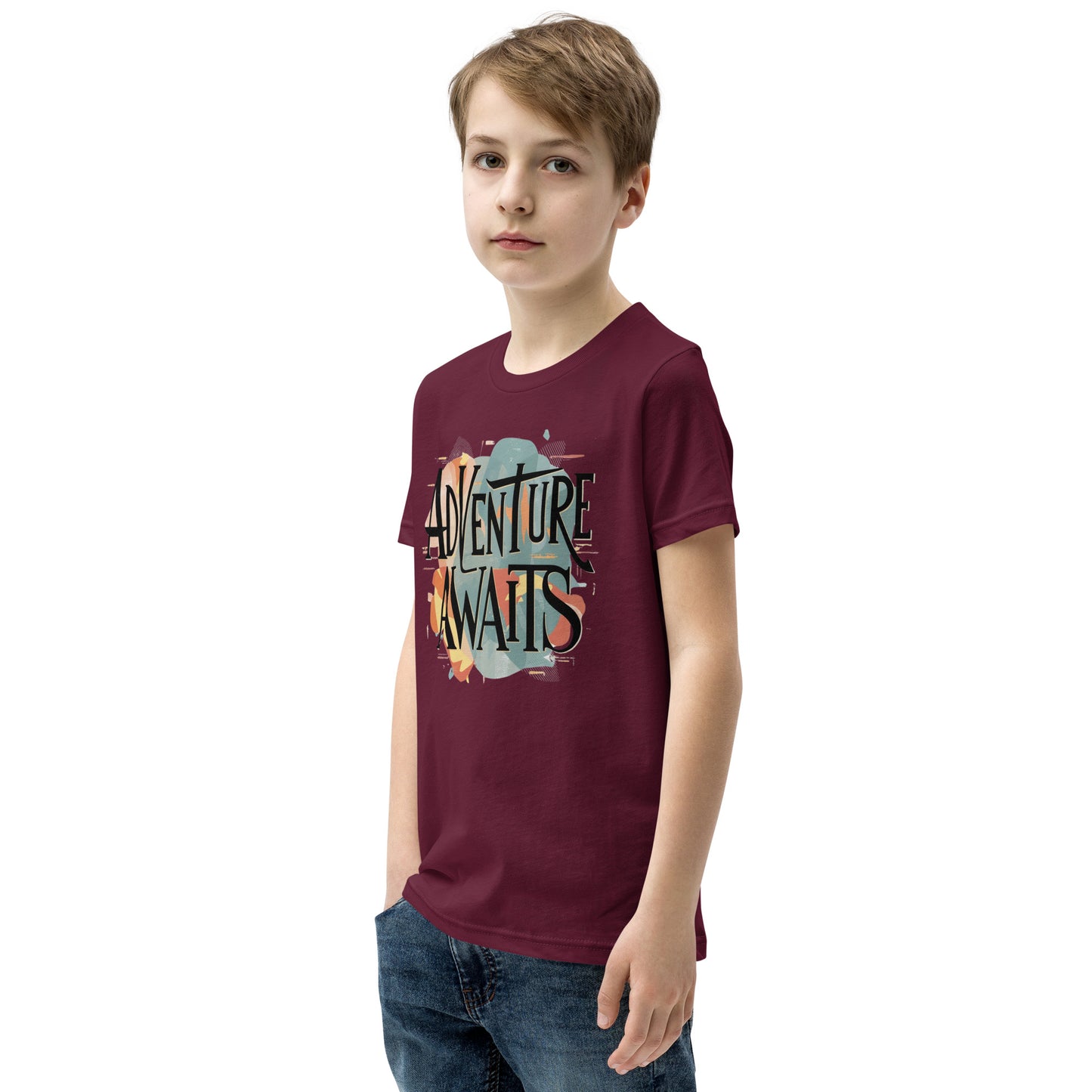 Youth Short Sleeve | Adventure Awaits - T-Shirt