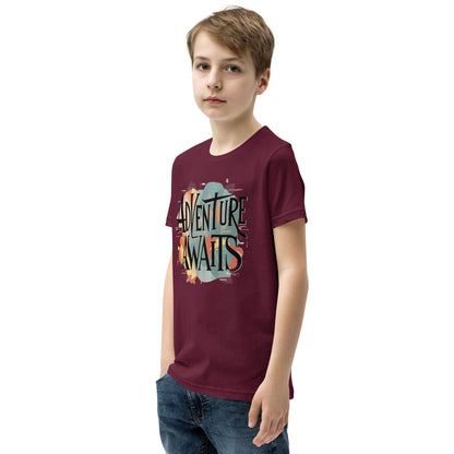 Youth Short Sleeve | Adventure Awaits - T-Shirt
