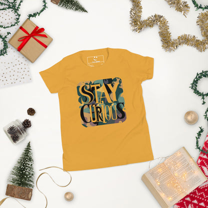 Youth Short Sleeve | Stay Curious - T-Shirt