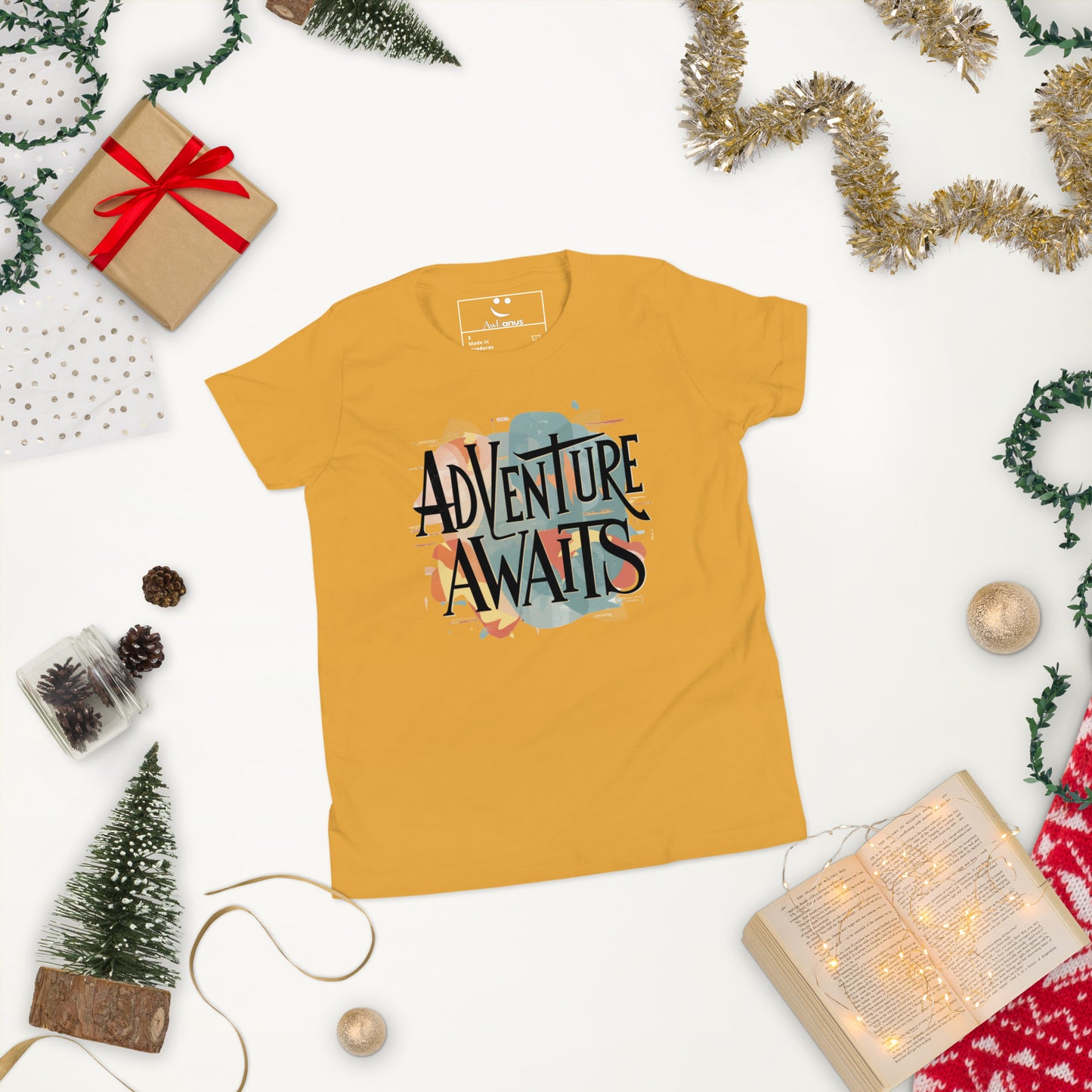 Youth Short Sleeve | Adventure Awaits - T-Shirt