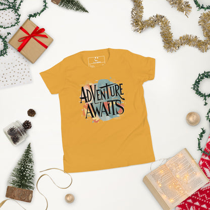 Youth Short Sleeve | Adventure Awaits - T-Shirt