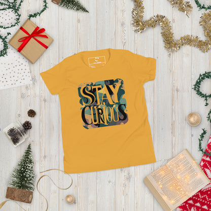 Youth Short Sleeve | Stay Curious - T-Shirt
