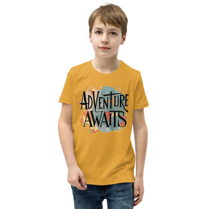 Youth Short Sleeve | Adventure Awaits - T-Shirt