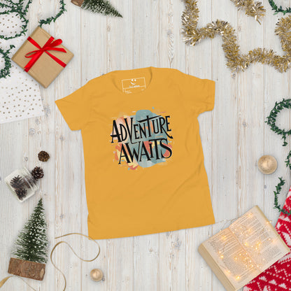 Youth Short Sleeve | Adventure Awaits - T-Shirt